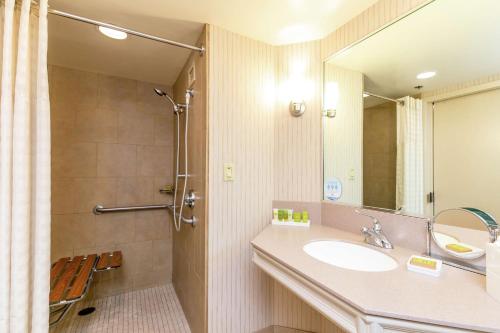 King Room with Roll-In Shower - Mobility and Hearing Access