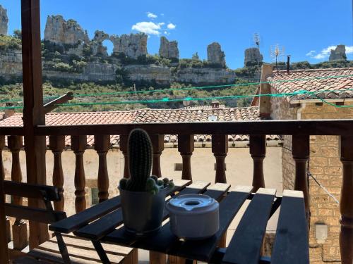 Kilátás, La Milana, Orbaneja del Castillo in Barriolacuesta