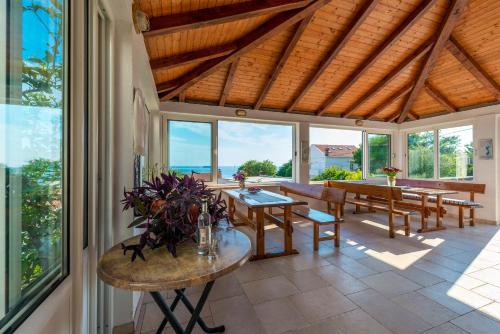 Étterem, Villa Adriatic Rooms in Mlini