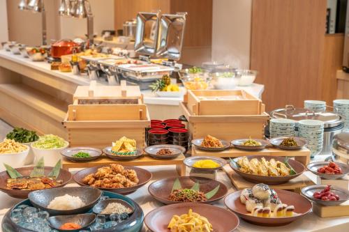 食べ物/飲み物, ホテルマイステイズ熊本 リバーサイド (HOTEL MYSTAYS Kumamoto Riverside) in 熊本