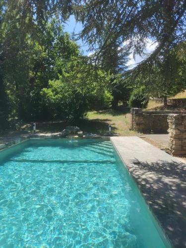 Zwembad, Les Grottes in Saignon