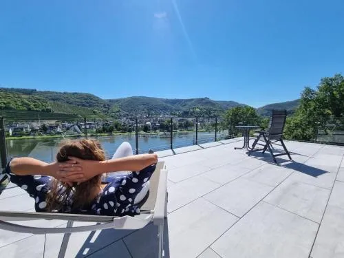 MV Römervilla, Lofts & Penthouses mit traumhaftem Moselpanoramablick und Sauna in Treis-Karden, Deutschland