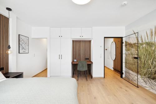 Modernes Studio am Bremer Dom mit Balkon, Brémy (fotografie 9)