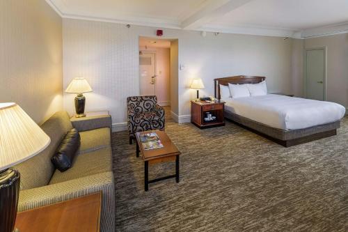 Hilton Cincinnati Netherland Plaza Room Type - Mini Suite with King Bed