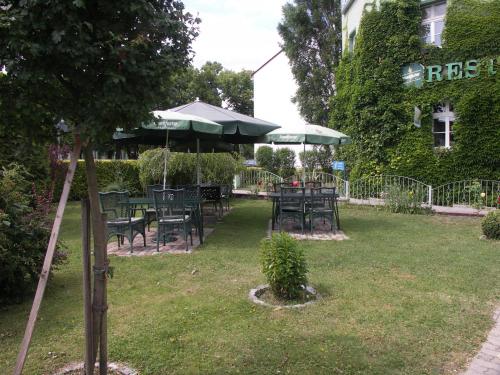 Terraza/balcón, Hotel Zur Alten Oder- Frankfurt-Oder in Frankfurt (Oder)