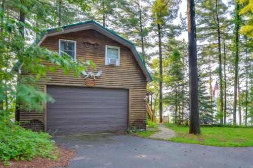 Lakefront Harrisville Cabin with Dock and Decks!