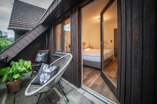Balkons/terase, Engel 16, Boutique Hotel - Adults Only in Gutach (Schwarzwaldbahn)