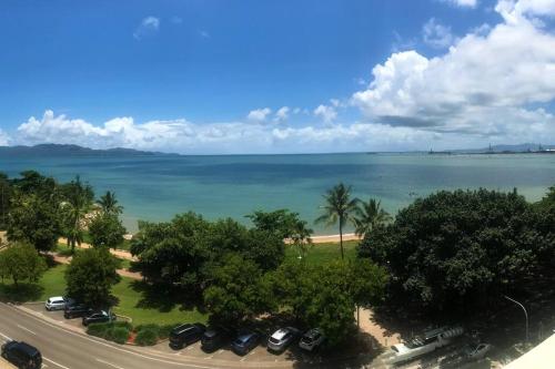 Beautiful beachfront on The Strand at Aquarius