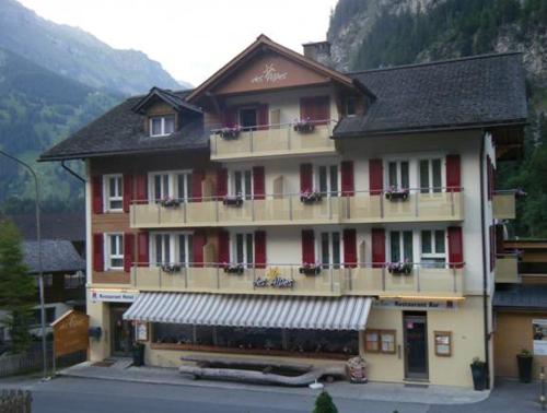 Entrada, Hotel Des Alpes in Kandersteg