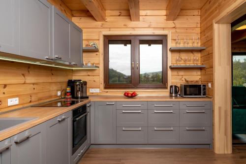 кухня, Chalet Martuška - Drevenica so saunou - Celá dolina len pre vás (Chalet Martuska - Drevenica so saunou - Cela dolina len pre vas) in Левоча
