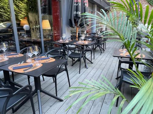 شرفة/ تراس, Martin's Dream Hotel in مونز بيرجن