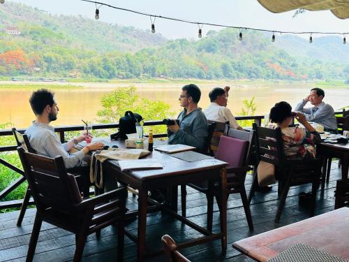 レストラン, ヴィラ フォネティップ メコン リバーサイド (Villa Phonethip Mekong Riverside) in リバーフロント