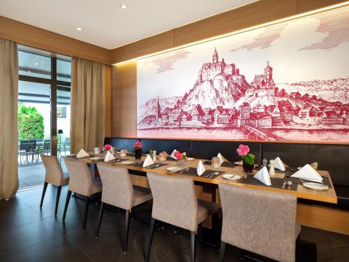 餐廳, Posthotel Walhalla Regensburg Ost in 多瑙施陶夫