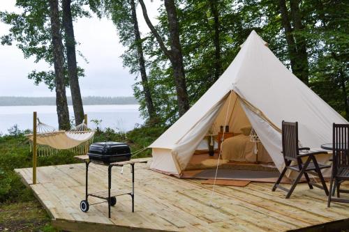 Glamping Bolmen, Seaview