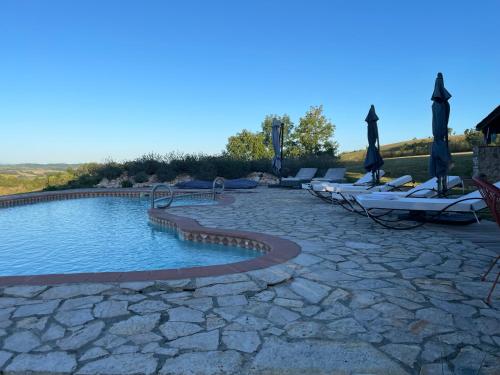 Peldbaseins, Ferme domaine de Maurel in Le Fossat (Midi-Pyrenees)