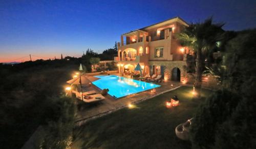 Viesnīcas āriene, Villa GreJo Porto Heli in Aghios Emilianos