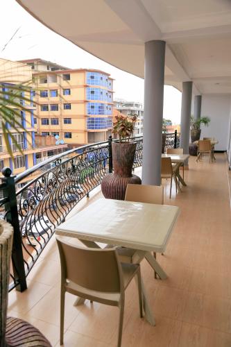 Balkons/terase, Scindia suites hotel in Jinja
