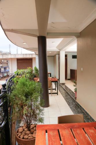 Balkons/terase, Scindia suites hotel in Jinja