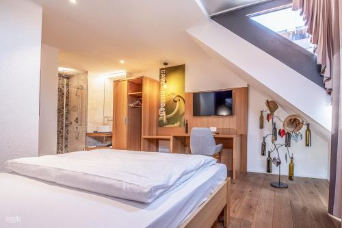 1 double bed