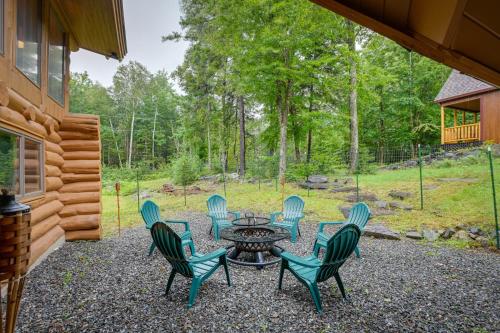 Secluded Greenville Cabin Walk to Moosehead Lake!
