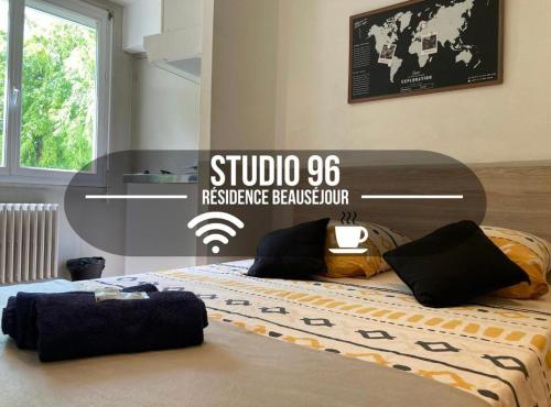 Studio 96 - Wi fi fibre - Résidence Beauséjour - Proche centre ville, Труа