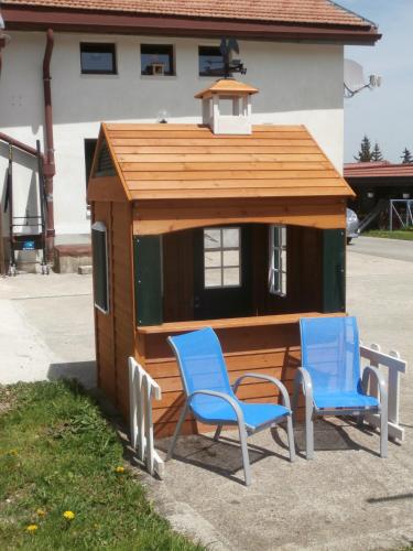 陽台/露台, 弗梅堡勒雷爾住宿加早餐旅館 (B&B La Ferme De Pouillerel) in 拉紹德封