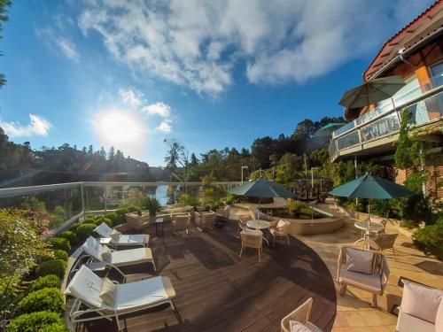 Jardin, Hotel Estalagem St. Hubertus in Gramado