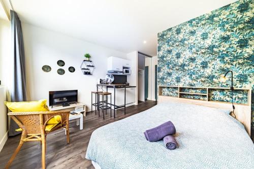 Le Guérin cosy studio 2 pers Tête d'Or - Location saisonnière - Villeurbanne