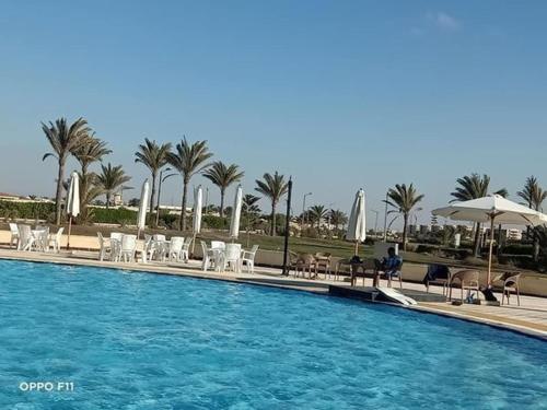 شاليه الصفوة للايجار بقرية جامعة الدول العربية بالساحل الشمالي