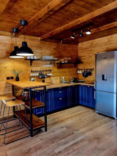 köök, Twin Cabins / Cabanele Gemene in Comuna Pârteștii De Jos