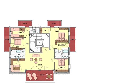 Four-Bedroom Apartment