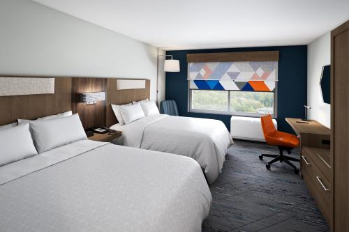 2 queen beds