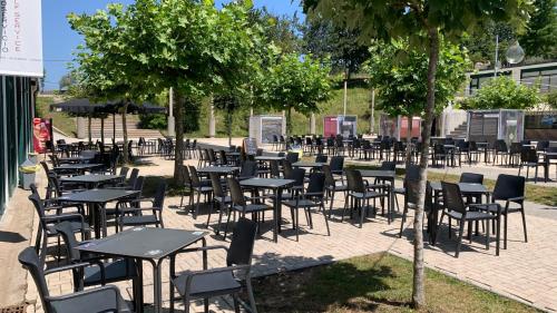 Terraza/balcón, Albergue Monte Do Gozo in Santiago De Compostela