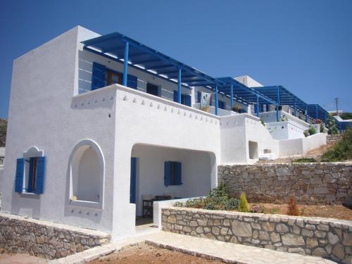 Balkons/terase, Iliovasilema VILLAGE in Donoussa