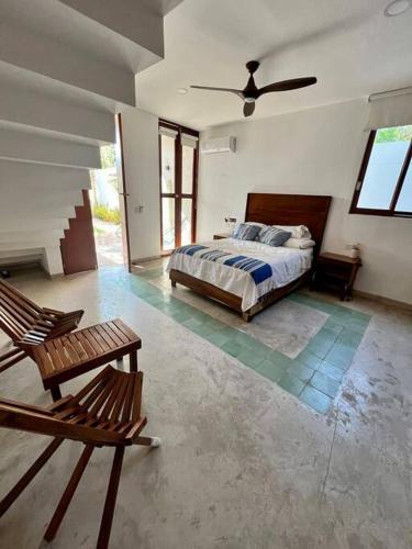 San Cristobal house at Merida Downtown with car available for rent in Mérida, Mexico