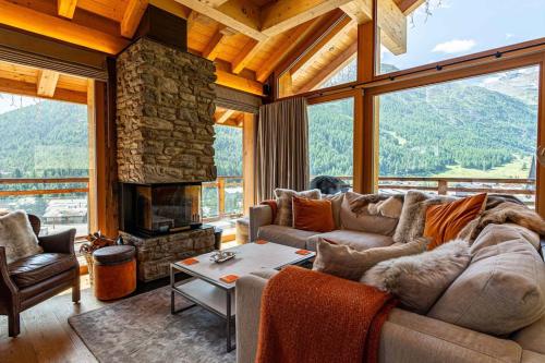 Sonnhalde II - Luxury Chalet Saas-Fee