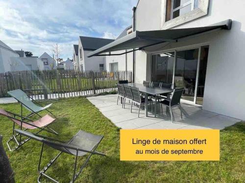 New house 3 * quiet area - beach 10 minutes walk WIFI - Netflix