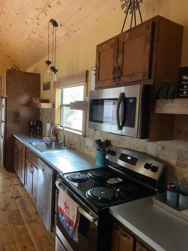 Modern Cabin with Hill Country Views in Rio Frio (TX)