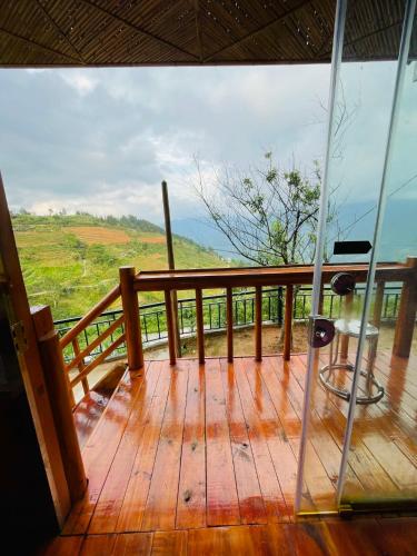 Näkymä, Chân Mây Homestay Chiêu Lầu Thi in Nam Pi