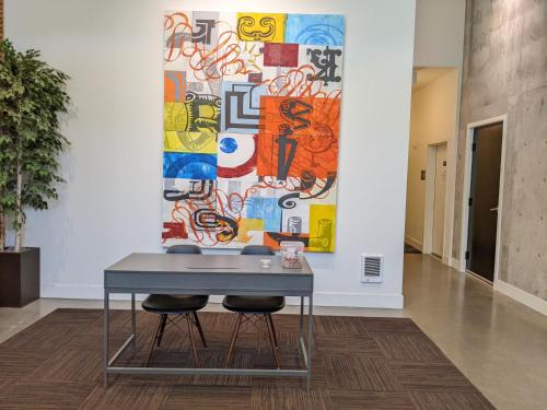 ล็อบบี้, A premier smart condo with parking near สวนสัตว์ วู้ดแลนด์พาร์ค