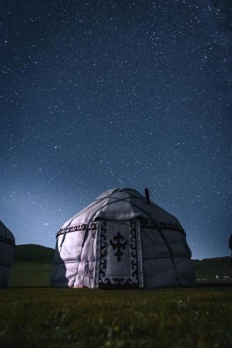 Yurt Camp "Sary-Bulun" at Song-Kul Lake, Naryn