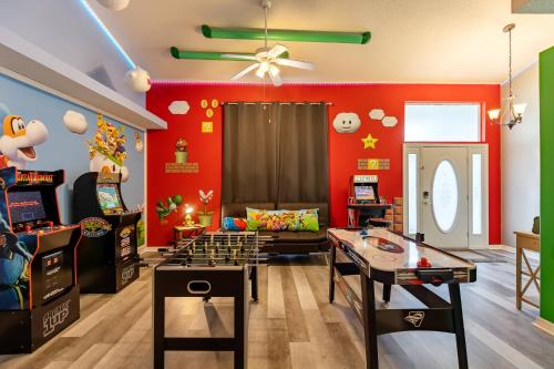 Thematic House w Private PoolGame RoomClubhouse in Loughman, USA