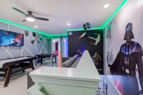 Thematic House with PoolGame RoomClubhouse in Davenport, USA