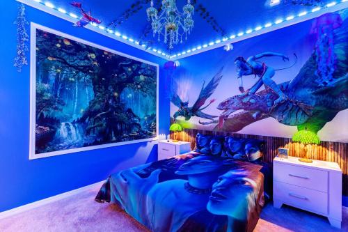 Themed House with Private PoolGame Room in Resort in Davenport, USA