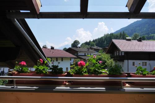 Balkons/terase, Ferienhof Rindler in Schlaiten