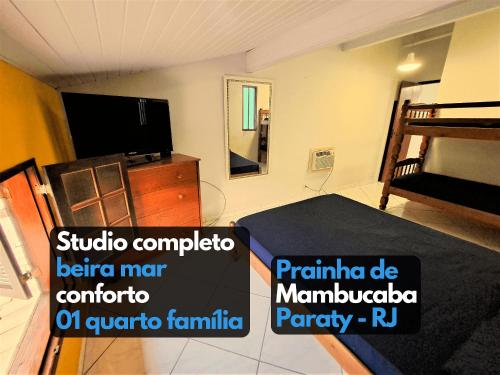 Lindo Studio completo na prainha de Mambucaba