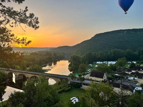 Vue magique à Castelnaud