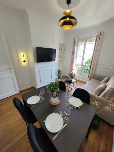 Le Luxueux Parisien Appartement 2&4P - Location saisonnière - Asnières-sur-Seine