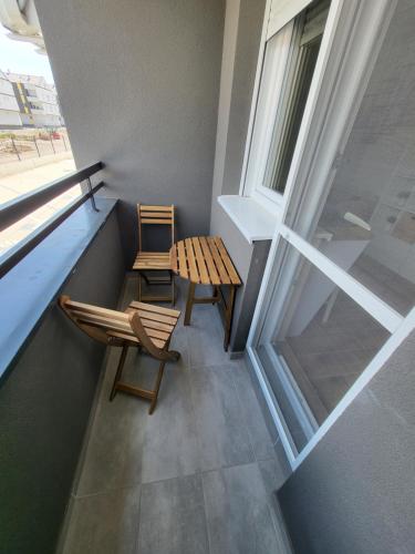 Erkély/terasz, Apartman LALA in Matije Huđi