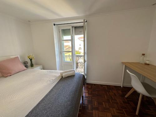 Lindo quarto no chiado com Vista